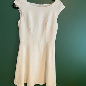 White cocktail dress